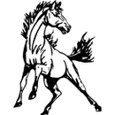 Ennis High School logo